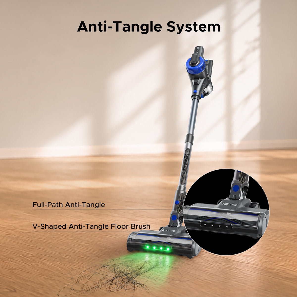 Flow30 Powerful Suction Cordless Vacuum丨DOOGEE Home