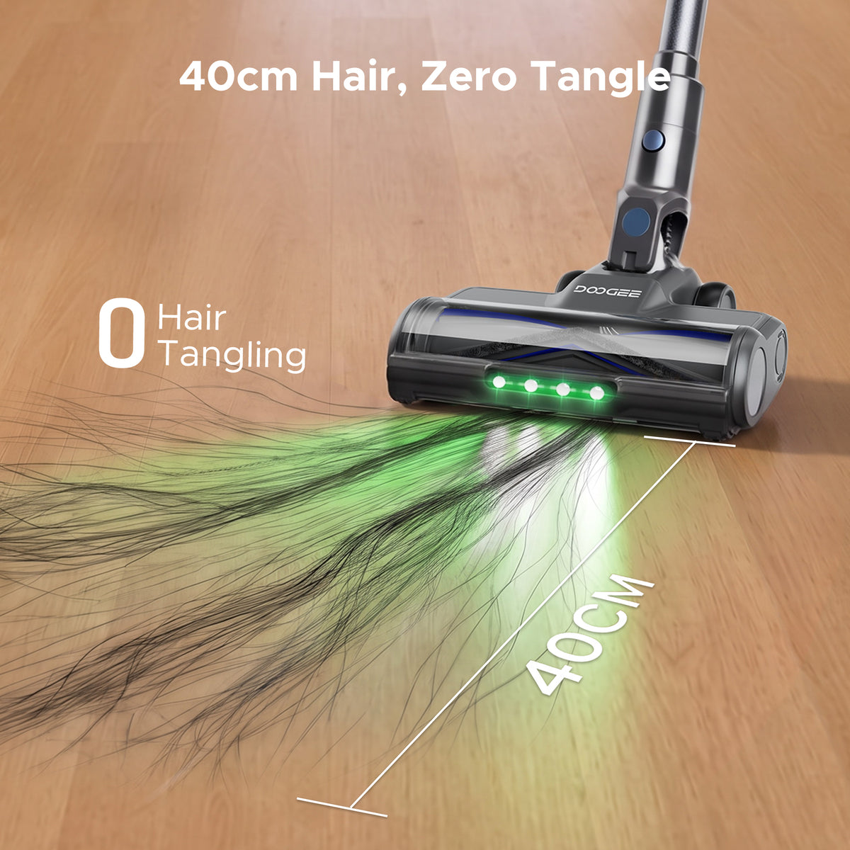 Flow50 Long Runtime Cordless Vacuum丨DOOGEE Home