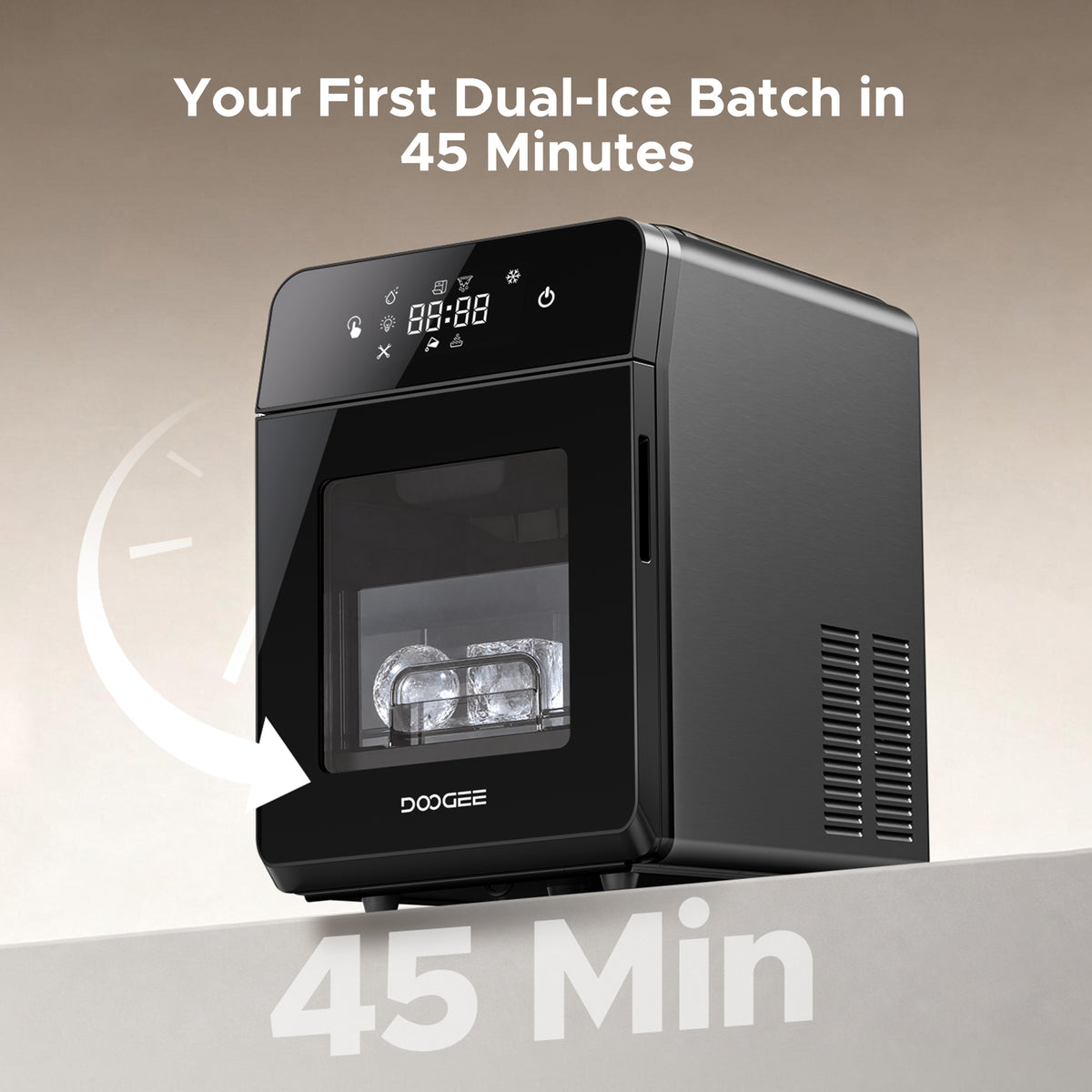 MU20 Sphere & Cube Ice Maker丨DOOGEE Home