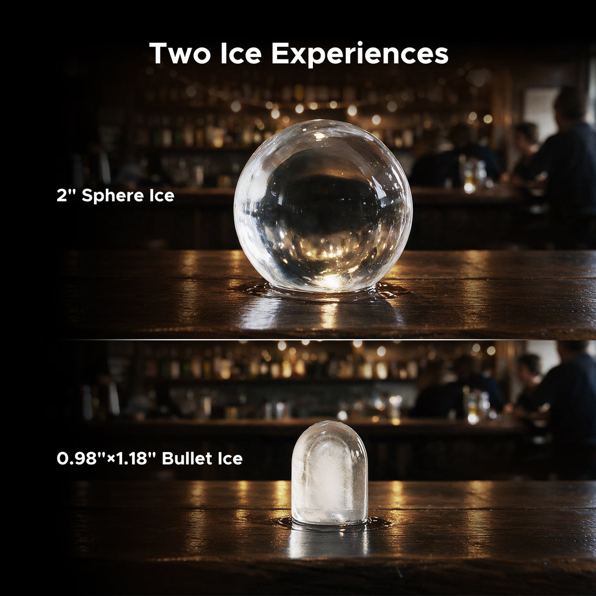 MU25 Bullet & Sphere Ice Maker丨DOOGEE Home