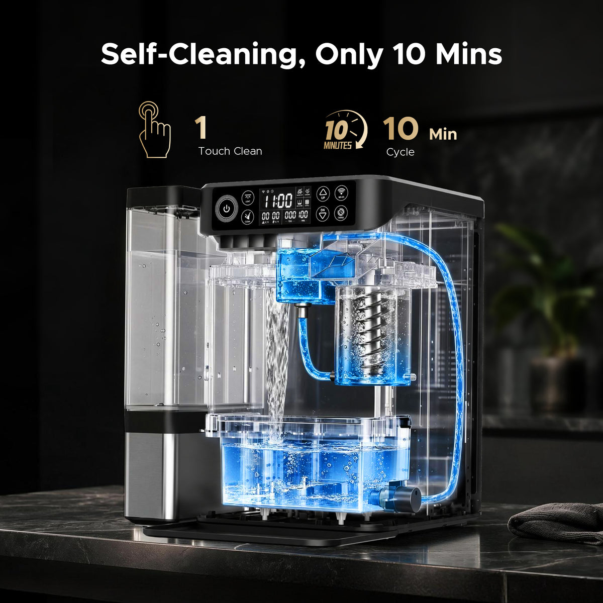 NU60 Smart Nugget Ice Maker丨DOOGEE Home