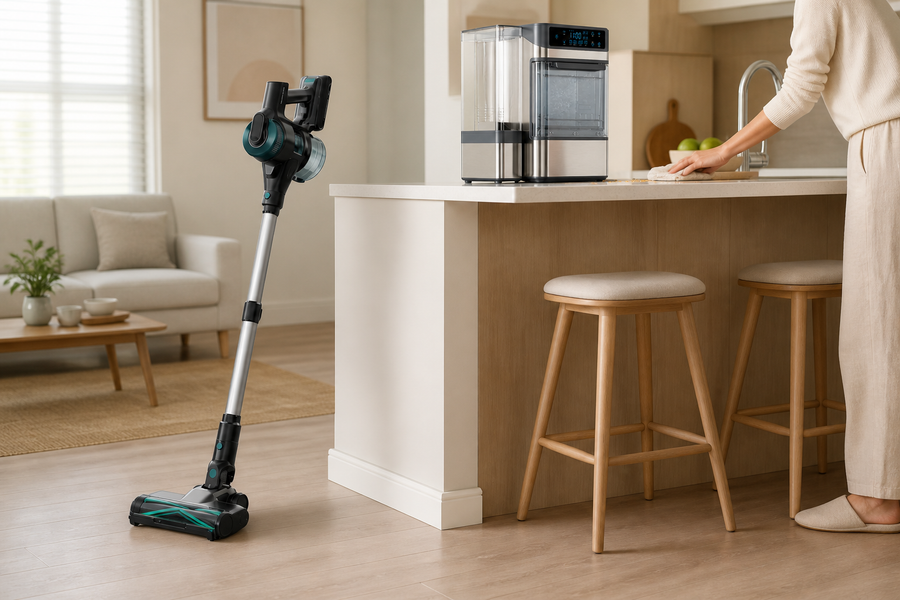 Everyday DOOGEE Home appliances in a warm real home